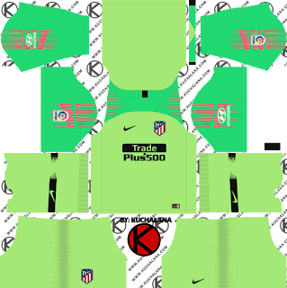 Atletico Madrid 2018/19 Kit - Dream League Soccer Kits