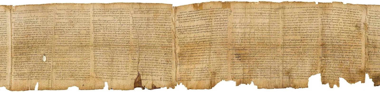 Manuscrito antigo das Sagradas Escrituras