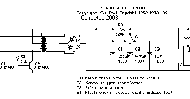 12V Stroboscope 250-400V DC Circuit Diagram | Wiring Diagram,Wii