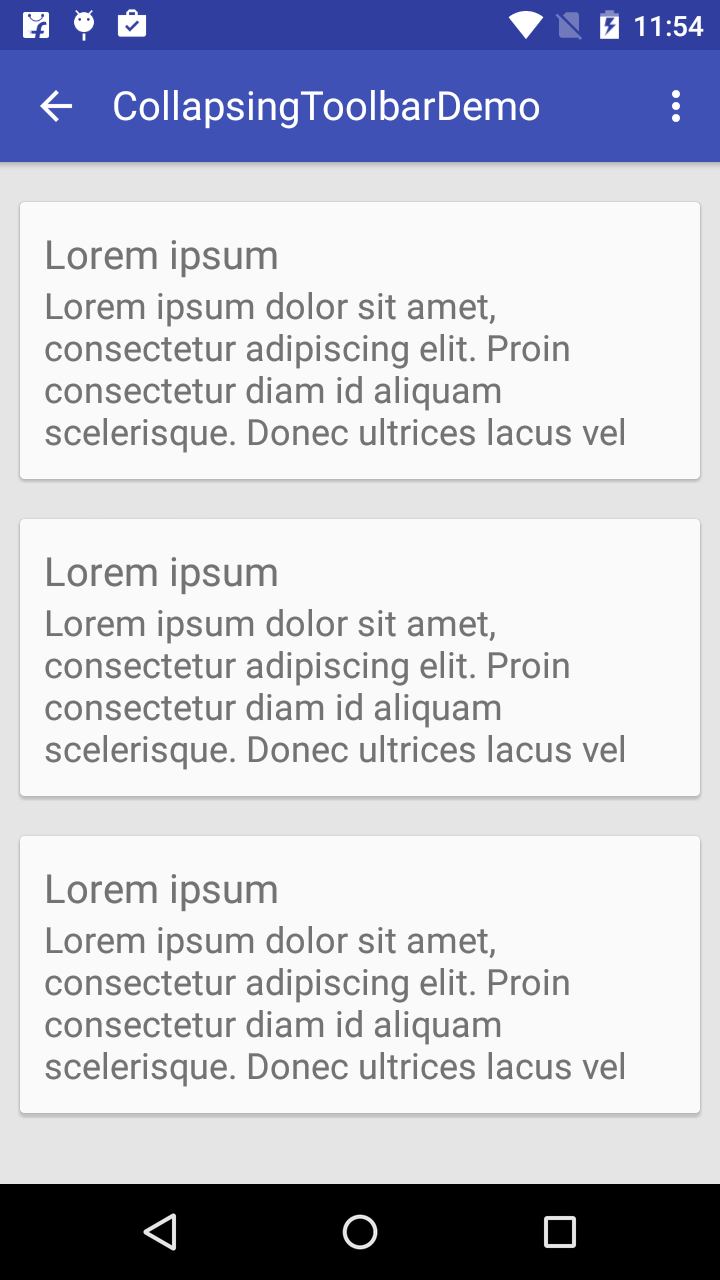 TutorialsBuzz Android Collapsing Toolbar Kotlin