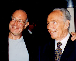 Arnon Milchan and Shimon Peres