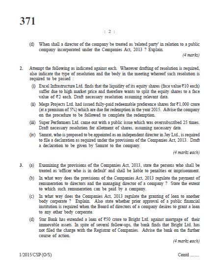 Company secretary essay image