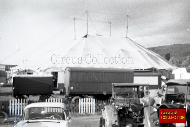 Circus Willy Hagenbeck 1965 Photo Hubert Tièche    Collection Philippe Ros