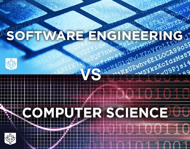 software engineering vs computer science,  computer science vs software engineering