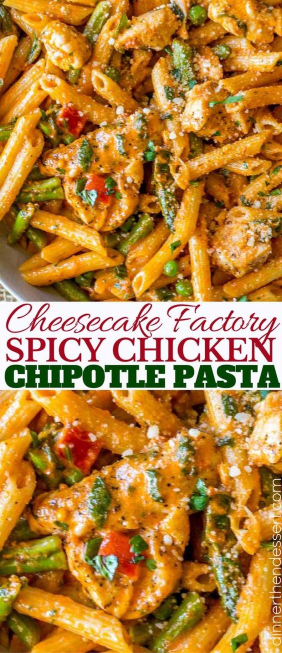 CHEESECAKE FACTORY SPICY CHICKEN CHIPOTLE PASTA Food Lover