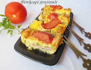 Dovlecei gratinati