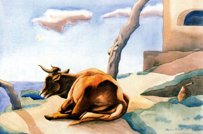 Clarence Holbrook Carter 1904-2000 | American Symbolist painter Clarence Holbrook Carter 1904-2000 | American Symbolist painter