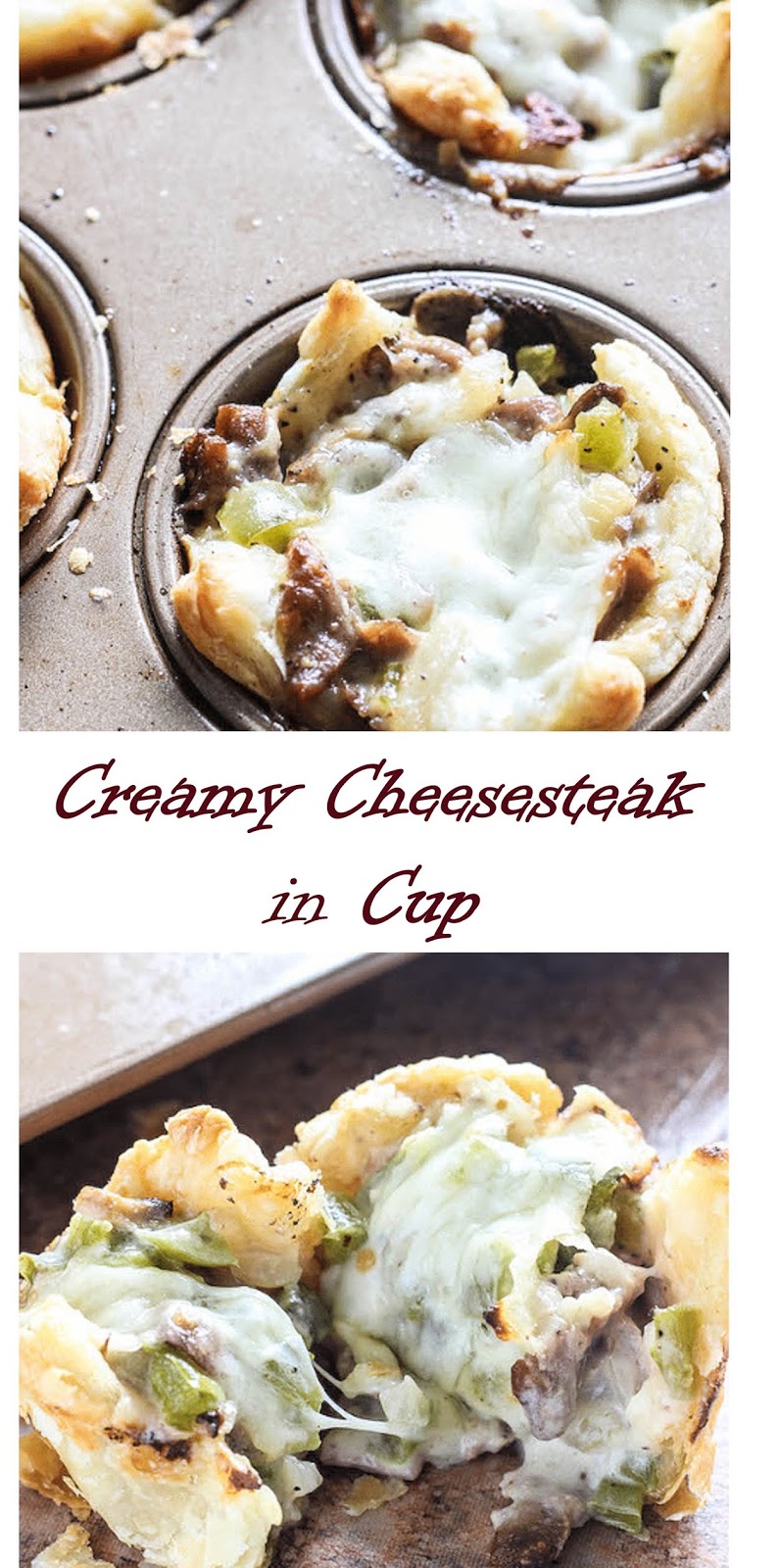 588 Reviews: My BEST #Recipes >> Creamy #Cheesesteak Cup - ....