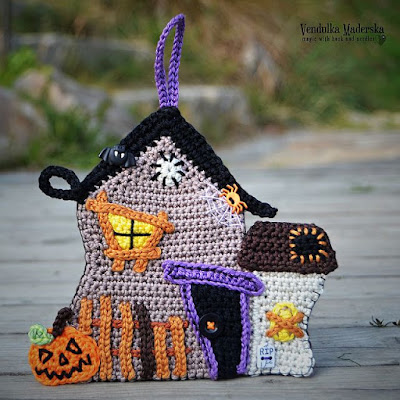Crochet Haunted house - pattern by Vendulkam