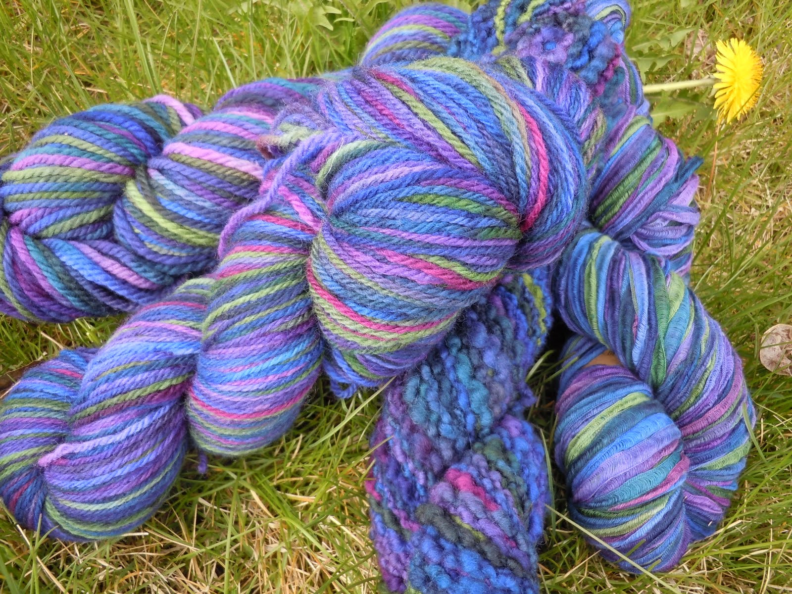 Mountain Colors Hand Painted Yarns: Feature Colorway--Lupine