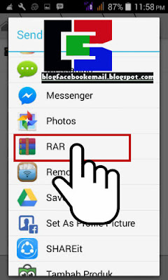 cara membuka file rar zip di android 