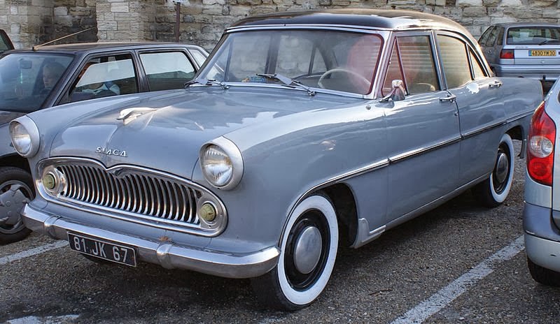 Bâche De Protection Sur Mesure Pour Simca / Talbot Ariane (Modèles 1953 à 1963)