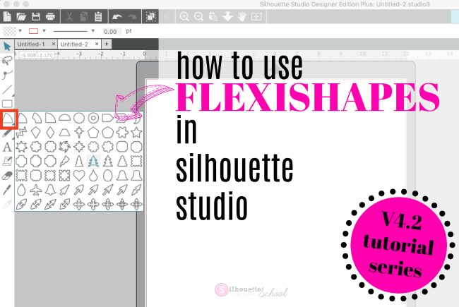 Silhouette Studio Software tutorials, Silhouette Design Studio tutorials, silhouette tutorial, silhouette 101, silhouette america blog