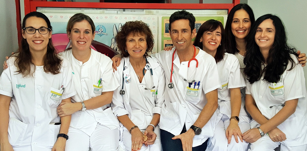EQUIPO DE PEDIATRÍA DEL HOSPITAL SAN JORGE DE HUESCA