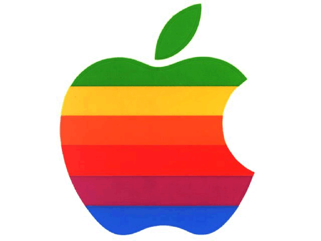 Rainbow Colored Apple Logo for iPad Mini Free iPad Retina HD Wallpapers