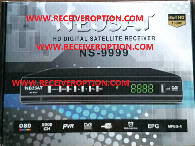 NEOSAT NS9999 HD RECEIVER POWERVU KEY NEW SOFTWARE