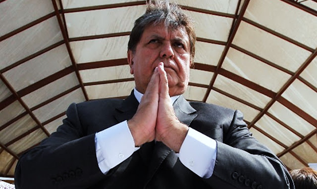 Alan García Alan García asustado por declaraciones el Brasil