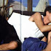 Hernán Caire, mimos apasionados con su nueva (y joven) novia, en las playas de Mar del Plata