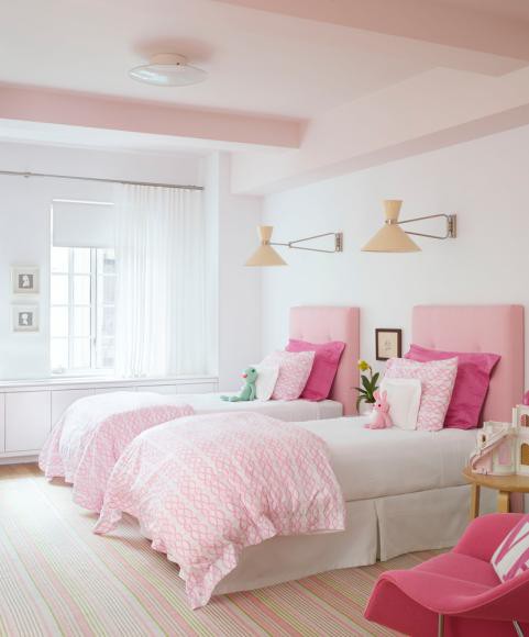 Quarto para meninas 50 Ideias de decoração para quarto de gêmeas ou irmãs com idades diferentes