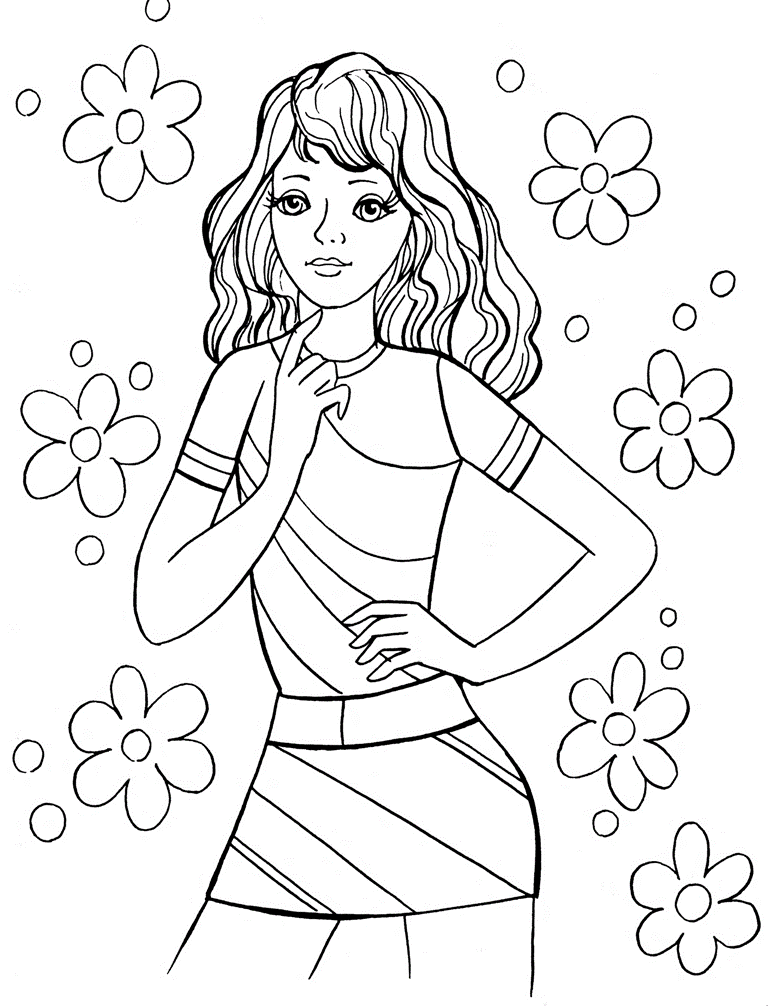 Coloring Pages Coloring Pages for Girls Free and Printable