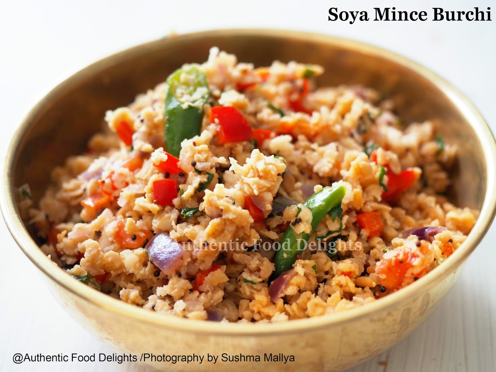 Authentic Food Delights Soya Mince Burchi