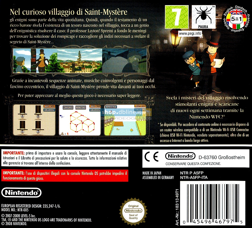 scaricare professor layton e il paese dei misteri ita
