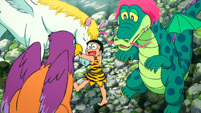 The stars of the story are actually these cute one-off mixed-breed animal characters. Doraemon 2016 nobita birth japan still animals