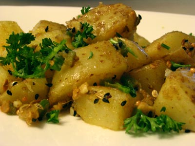 Bengali-Style Crunchy Potatoes