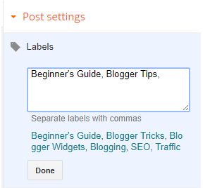 Create a new label How to Rename Blogger Label