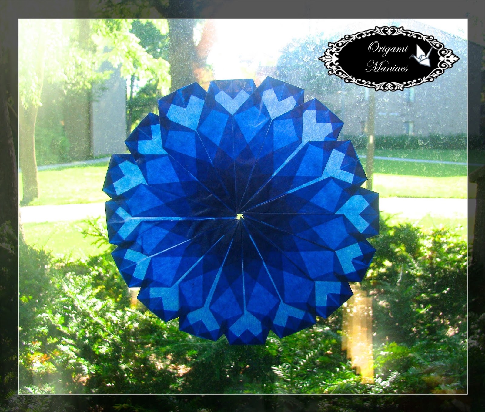 Origami Maniacs Window Stars or Suncatchers