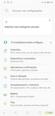 Tampilan Zenfone 5 Android Pie Pengaturan