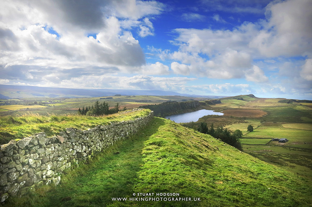 Hadrian's Wall Best View, on the best Hadrian's Wall Walk,