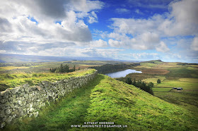 Hadrian's Wall Best View, on the best Hadrian's Wall Walk,