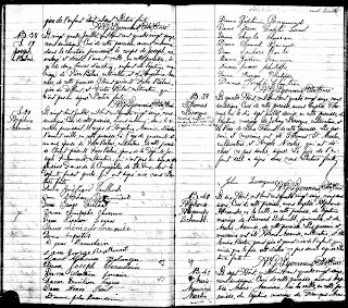 1896 burial record of Angélina Meunier
