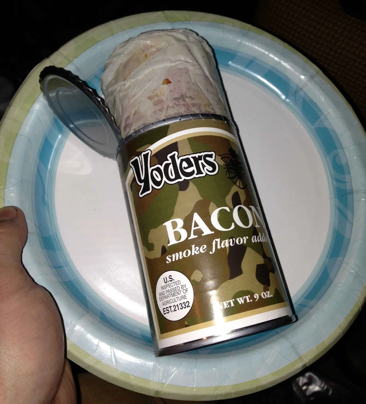 Spectacular Yoders Bacon In A Can Image for Mobile