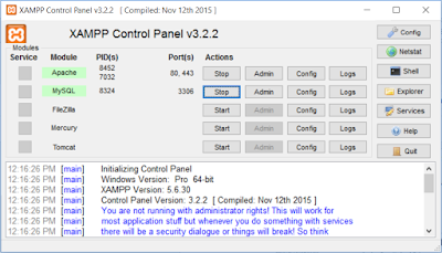 xampp run