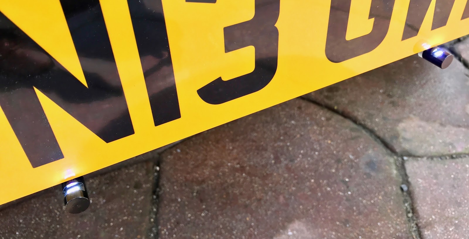 Richard's GBS Zero Replace number plate lights