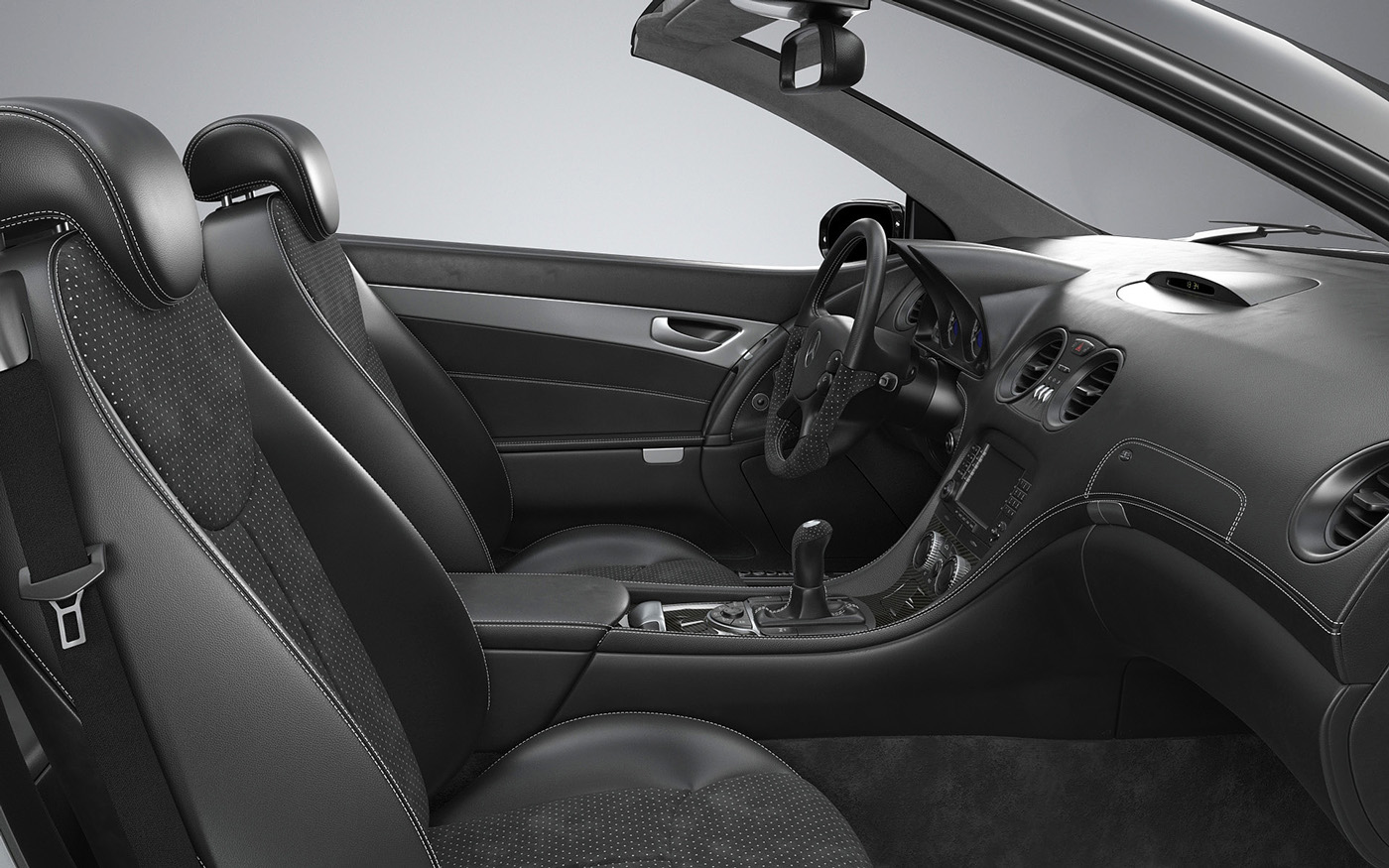 Mercedes SL500 interior