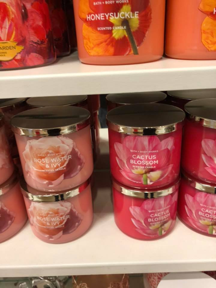Life Inside the Page Bath & Body Works Pretty In Pink Candle Collection