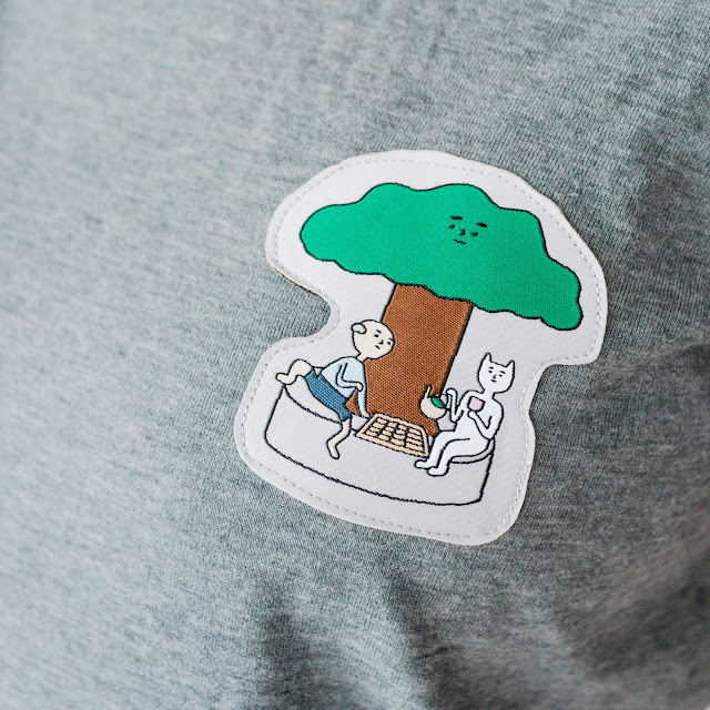 Enjoy the shade under the tree/Environmentally friendly functional fabric/Sports top - เสื้อฮู้ด - ไฟเบอร์อื่นๆ
