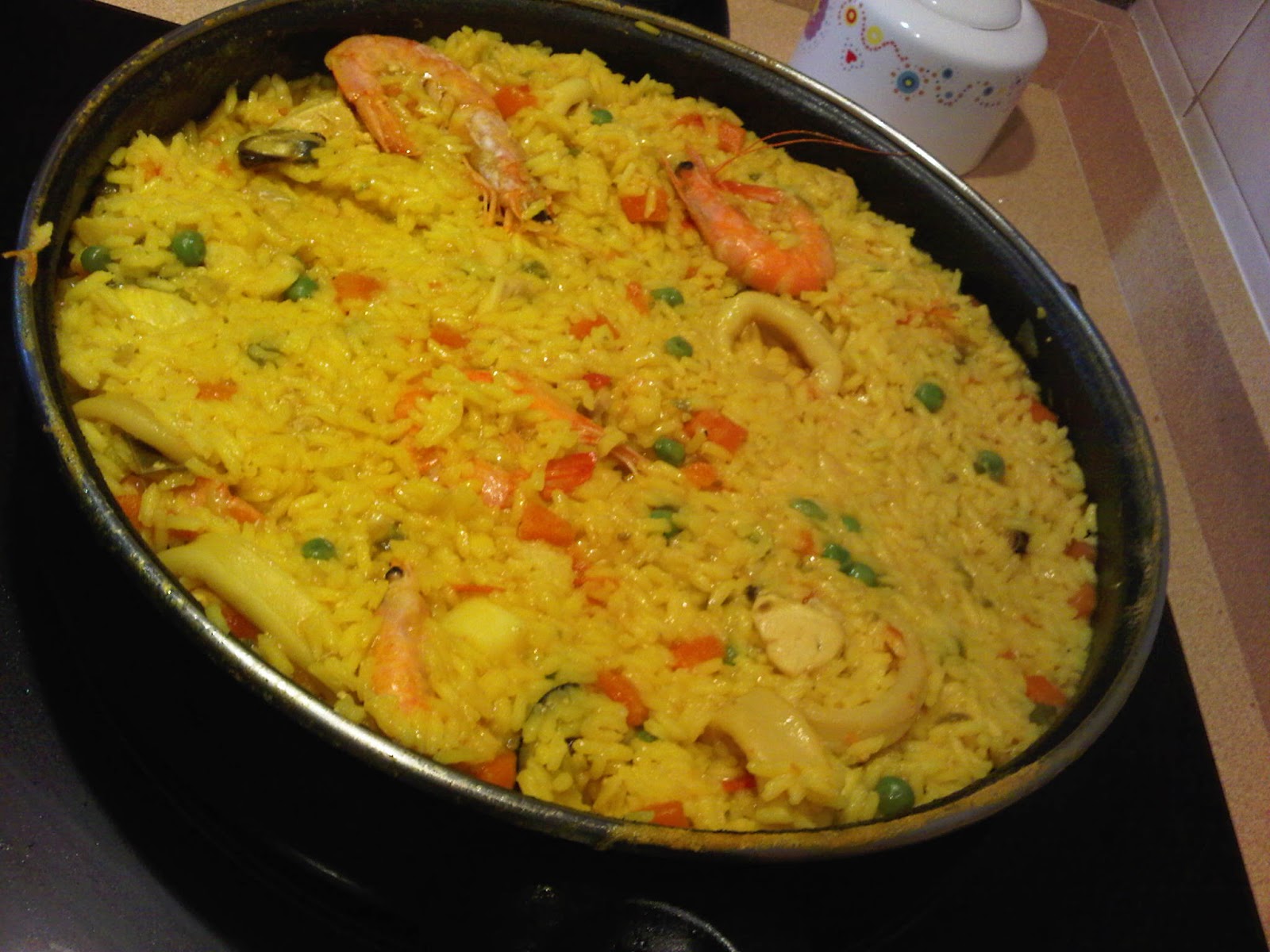 Mis recetas baratas para todos Receta arroz de paella en vitroceramica