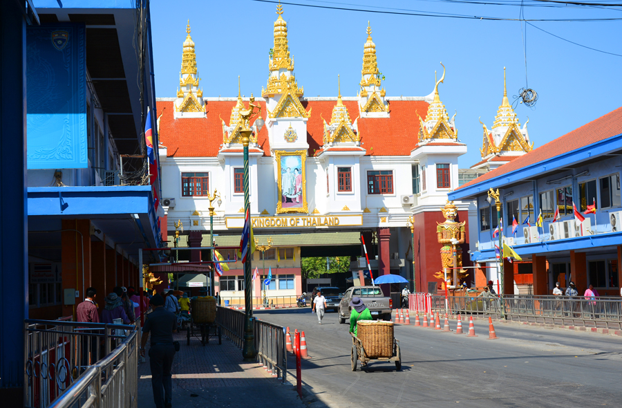 Aranyaprathet / Poipet, przejście graniczne Tajlandii z Kambodżą
