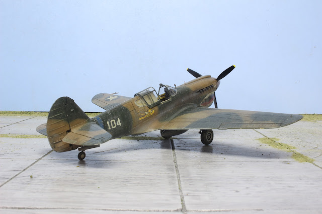 Hasegawa P-40E 1/48. Hasegawa P-40E 1/48.