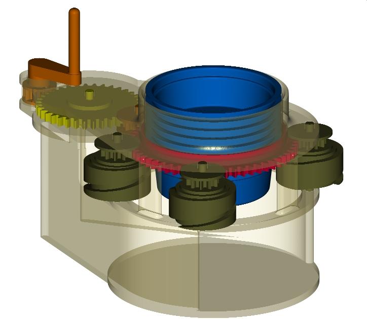 210. Cup Dispenser Mechanism Free download 3D models