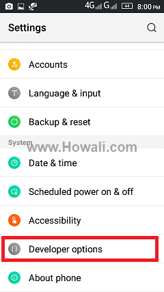 How to get Developer Option on any Android device How to get Developer Option on any Android device