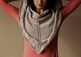 knitted shawl