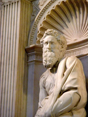 Siena cathedral Michelangelo self-portrait