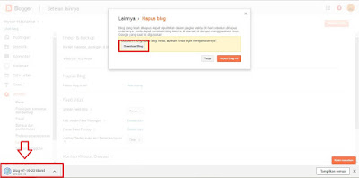 Cara Menghapus Blog di Blogger Secara Permanen Cara Menghapus Blog di Blogger Secara Permanen