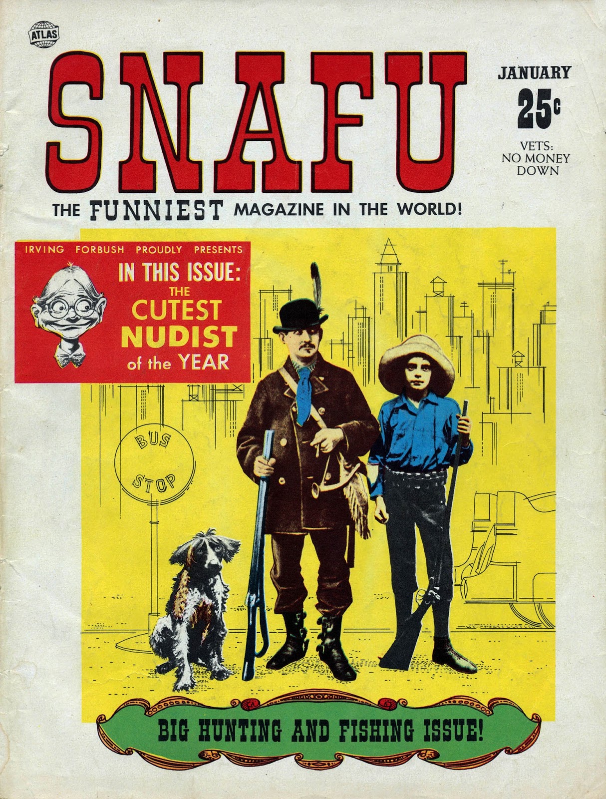 Last of the Spinner Rack Junkies: Snafu #2 1955 by Joe Maneely and John ...