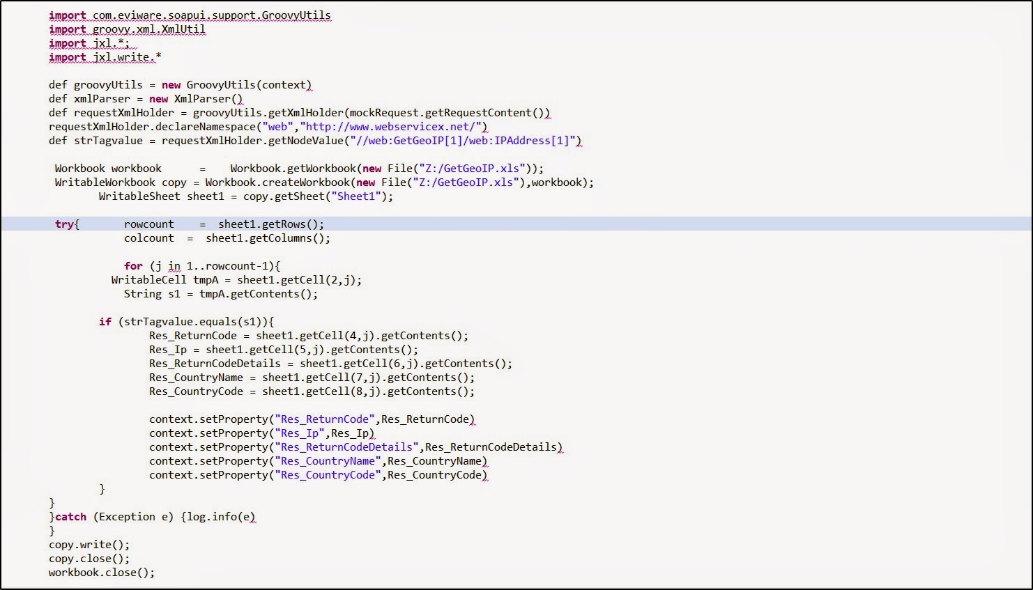 writing scripts in groovy writing scripts in groovy